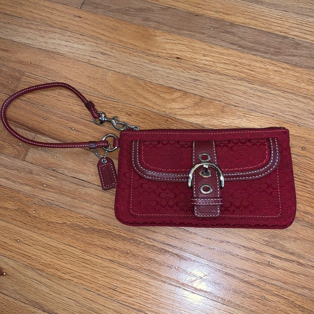 Coach wristlet